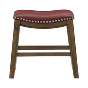 5682RED-18 18 Dining Stool, Red - 5682RED-18