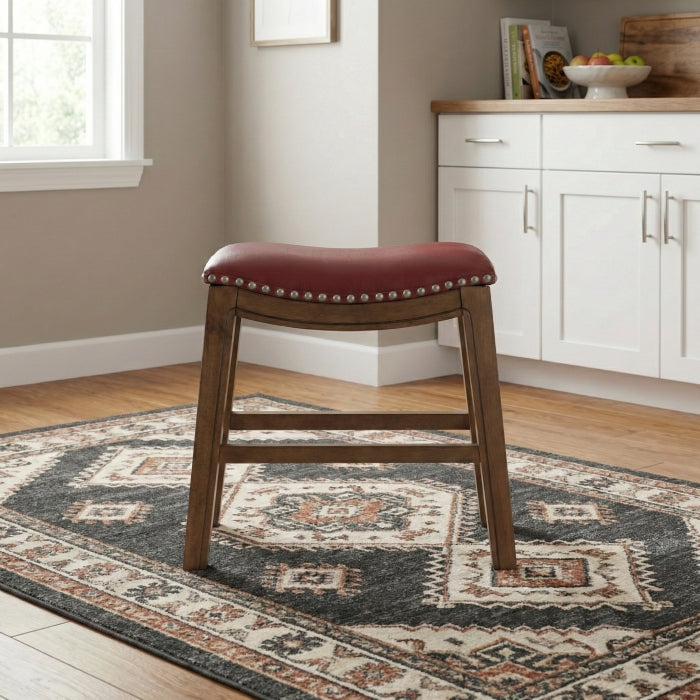 5682RED-18 18 Dining Stool, Red - 5682RED-18