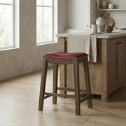 5682RED-24 24 Counter Height Stool, Red - 5682RED-24