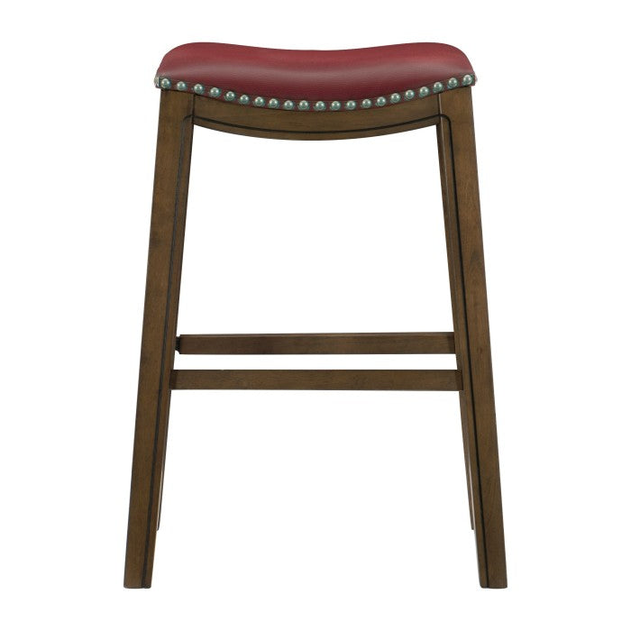 5682RED-29 29 Pub Height Stool, Red - 5682RED-29