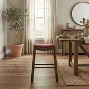 5682RED-29 29 Pub Height Stool, Red - 5682RED-29