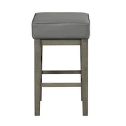 5684GY-24 Counter Height Stool, Set of 2 - 5684GY-24