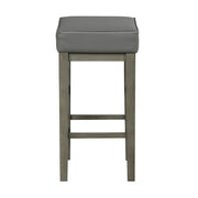 5684GY-29 Pub Height Stool, Set of 2 - 5684GY-29