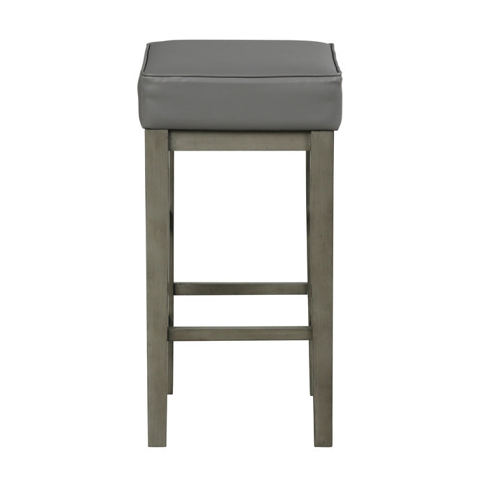 5684GY-29 Pub Height Stool, Set of 2 - 5684GY-29