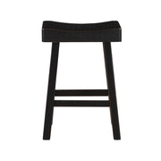 5687BLK-24 Counter Height Stool, Set of 2 - 5687BLK-24