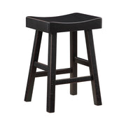 5687BLK-24 Counter Height Stool, Set of 2 - 5687BLK-24