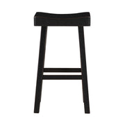 5687BLK-29 Pub Height Stool, Set of 2 - 5687BLK-29
