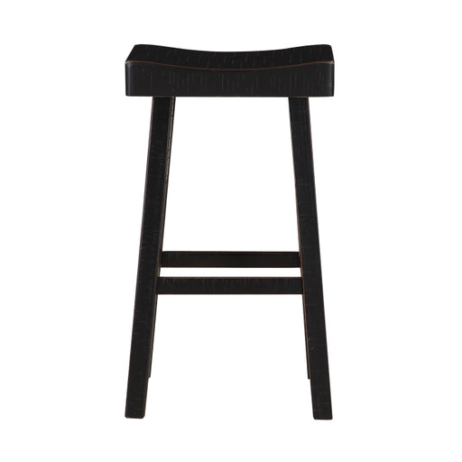 5687BLK-29 Pub Height Stool, Set of 2 - 5687BLK-29