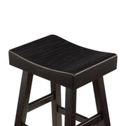5687BLK-29 Pub Height Stool, Set of 2 - 5687BLK-29