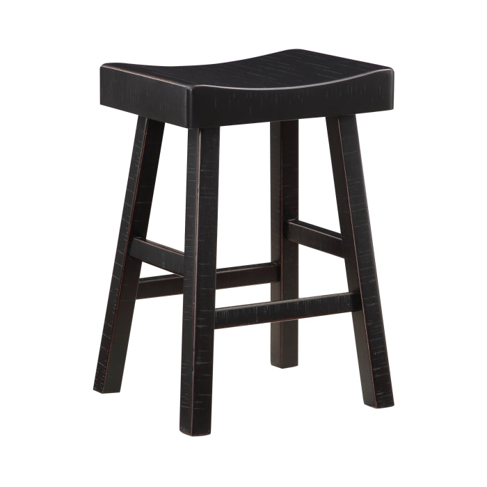 5687BLK-364P 4-Piece Pack Counter Height Set - 5687BLK-364P