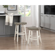 5687WTT-29 Pub Height Stool, Set of 2 - 5687WTT-29