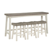 5687WTT-364P 4-Piece Pack Counter Height Set - 5687WTT-364P