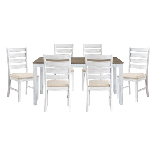 5709WH 7-Piece Pack Dinette Set - 5709WH