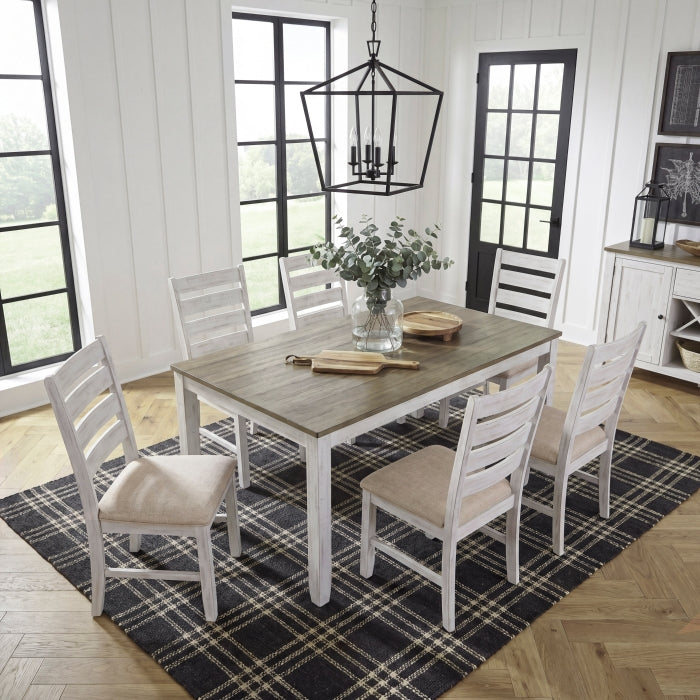 5709WH 7-Piece Pack Dinette Set - 5709WH