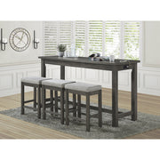 5713GY 4-Piece Pack Counter Height Set - 5713GY