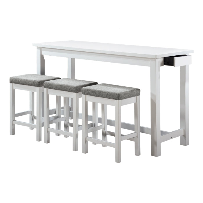 5713WT 4-Piece Pack Counter Height Set - 5713WT