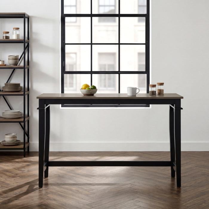 5714BK 4-Piece Pack Counter Height Set - 5714BK