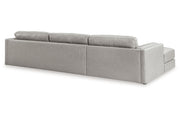 Amiata Glacier 2-Piece Sectional with Chaise -  Ashley - Luna Furniture