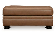 Carianna Caramel Oversized Chair and Ottoman -  Ashley - Luna Furniture