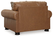 Carianna Caramel Sofa, Loveseat and Oversized Chair from Ashley - Luna Furniture