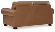 Carianna Caramel Sofa, Loveseat and Oversized Chair from Ashley - Luna Furniture
