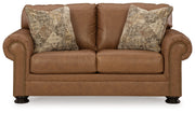 Carianna Caramel Sofa, Loveseat and Oversized Chair from Ashley - Luna Furniture
