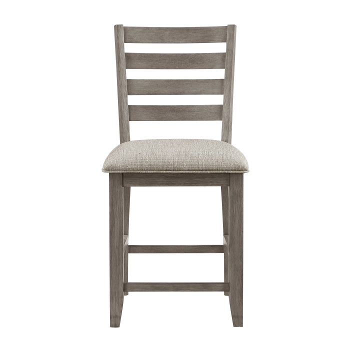 5761GY-24 Counter Height Chair, Set of 2 - 5761GY-24