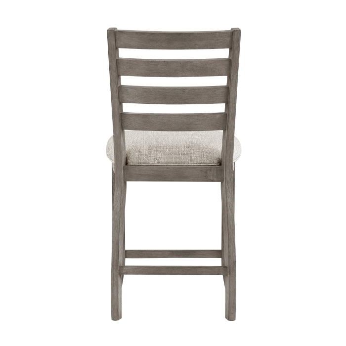 5761GY-24 Counter Height Chair, Set of 2 - 5761GY-24