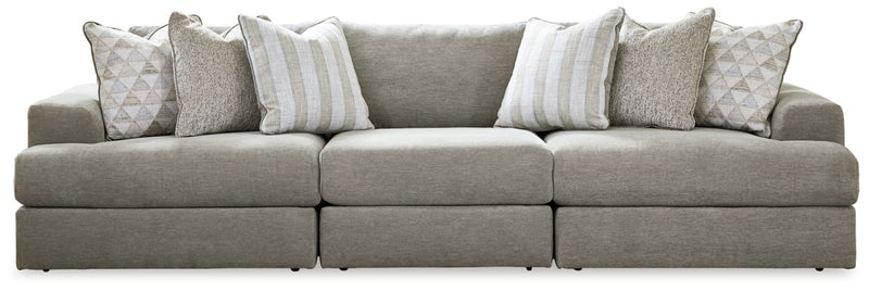 Avaliyah Ash 3-Piece Sectional Sofa -  Ashley - Luna Furniture