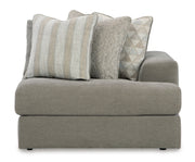 Avaliyah Ash 2-Piece Sectional Loveseat -  Ashley - Luna Furniture