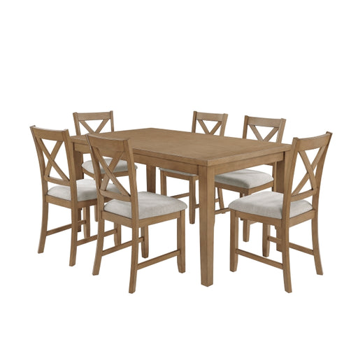 5837-7PXL 7-Piece Pack Dinette Set - 5837-7PXL