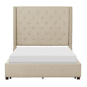 5877BE-1* (2)Queen Platform Bed - 5877BE-1*