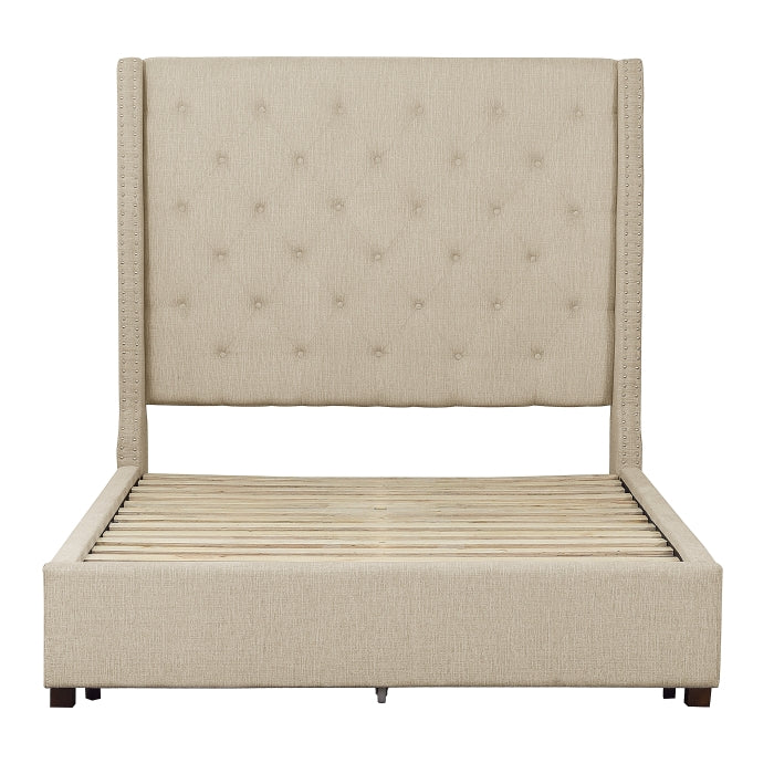 5877KBE-1CK* (2)California King Platform Bed - 5877KBE-1CK*