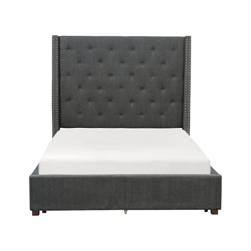 5877KGY-1EK* (2)Eastern King Platform Bed - 5877KGY-1EK*