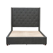5877KGY-1EK* (2)Eastern King Platform Bed - 5877KGY-1EK*