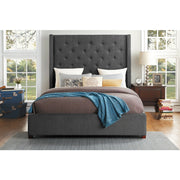 5877KGY-1EKDW* (3)Eastern King Platform Bed with Storage Footboard - 5877KGY-1EKDW*