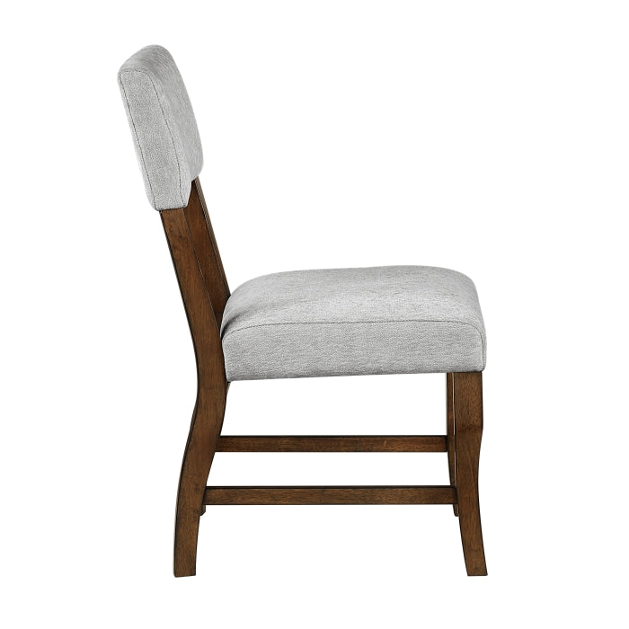 5898F1S Side Chair, Gray, Set of 2 - 5898F1S