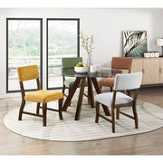 5898F3S Side Chair, Olive, Set of 2 - 5898F3S
