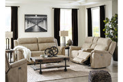 Next-Gen DuraPella Sand Power Reclining Sofa, Loveseat and Recliner -  Ashley - Luna Furniture