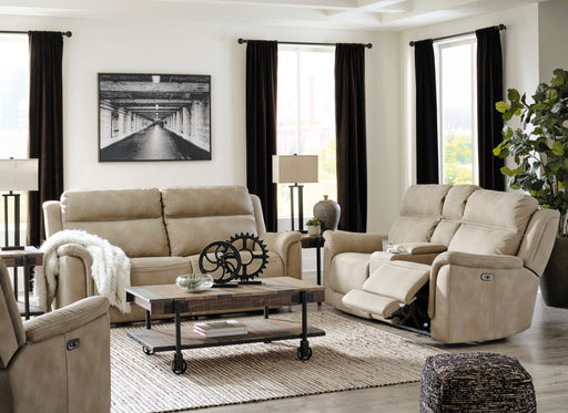 Next-Gen DuraPella Sand Power Reclining Living Room Set - Luna Furniture