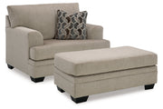 Stonemeade  Oversized Chair and Ottoman -  Ashley - Luna Furniture