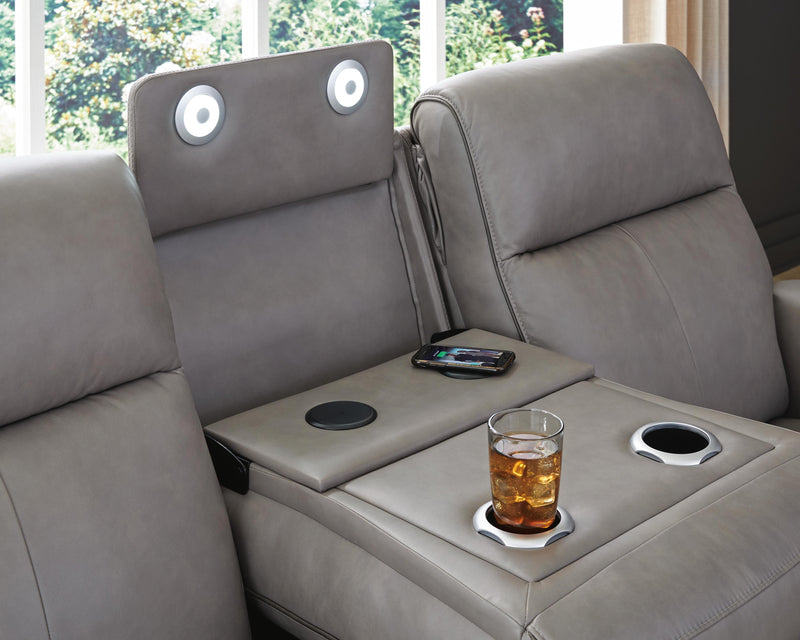 5Z-Comfort Sofa and Loveseat in Coin - PKG022060