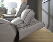 5Z-Comfort Sofa and Loveseat in Coin - PKG022060