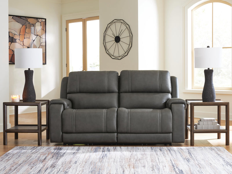 5Z - Pittson Anchor 2-Piece Power Reclining Sectional Loveseat - PCU12600S1