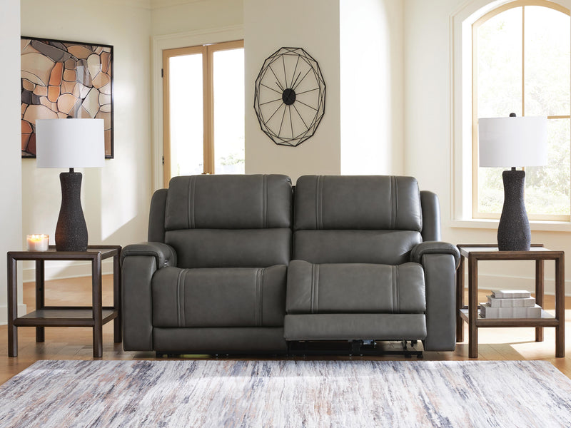 5Z - Pittson Anchor 2-Piece Power Reclining Sectional Loveseat - PCU12600S1