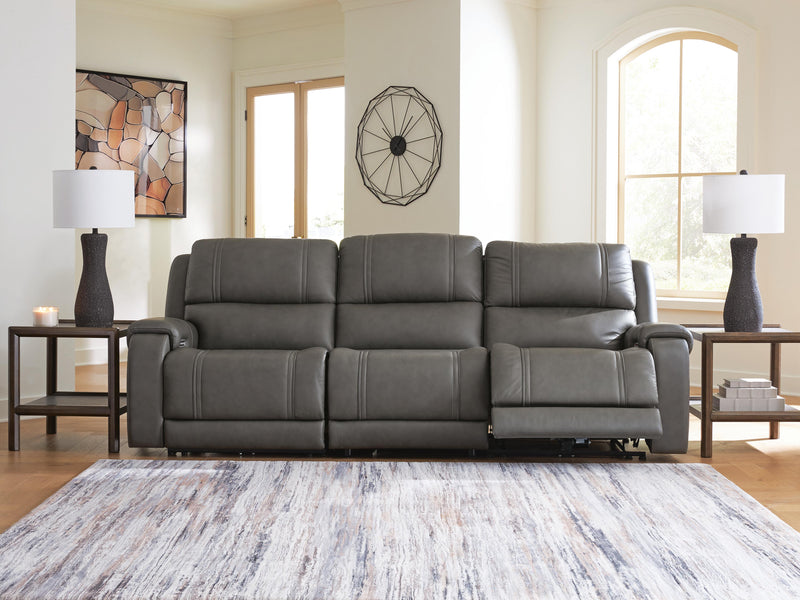 5Z - Pittson Anchor 3-Piece Power Sectional Reclining Sofa - PCU12600S3