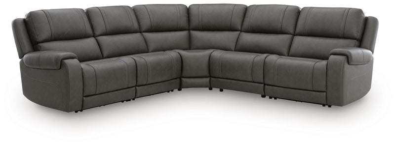 5Z - Pittson Anchor 5-Piece Power Reclining Sectional - PCU12600S6