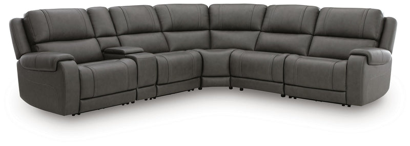 5Z - Pittson Anchor 6-Piece Power Reclining Sectional - PCU12600S12