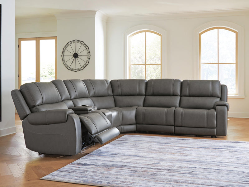 5Z - Pittson Anchor 6-Piece Power Reclining Sectional - PCU12600S5