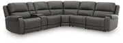 5Z - Pittson Anchor 6-Piece Power Reclining Sectional - PCU12600S5